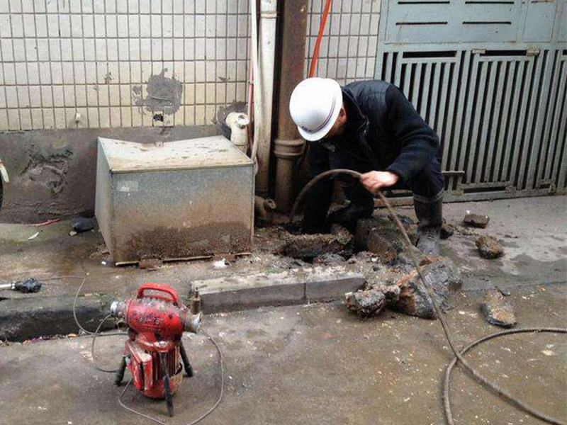 桥西疏通下水道-洗菜池疏通