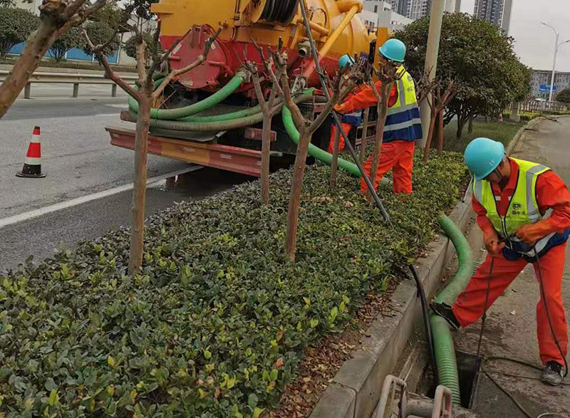 桥西市政管道清淤